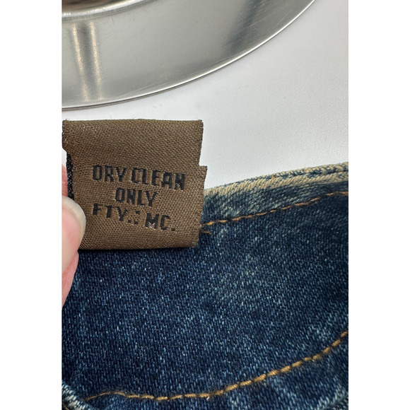 VTG Dont Mess With Texas Vest Women Medium Western Festive Cowboy Studded Cross - Picture 8 of 9